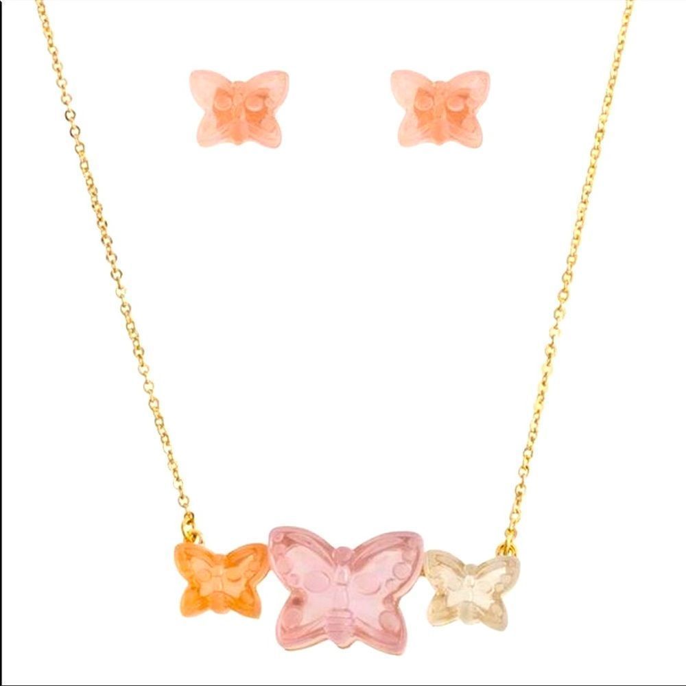 Gummy butterflies set